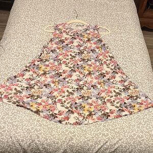 Lane Bryant Floral Tunic - Pink, Yellow, Brown